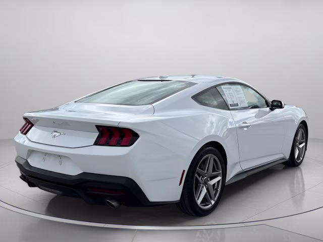 2024 Oxford White Ford Mustang EcoBoost RWD Coupe