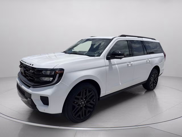 2026 Star White Metallic Tri-Coat Ford Expedition Max Platinum 4X4 SUV