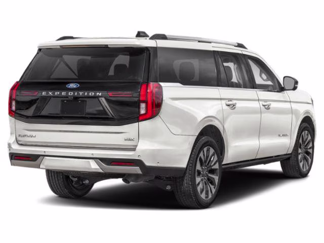 2026 Star White Metallic Tri-Coat Ford Expedition Max Platinum 4X4 SUV
