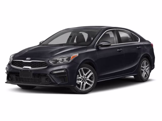 2020 Aurora Black Kia Forte EX FWD Sedan