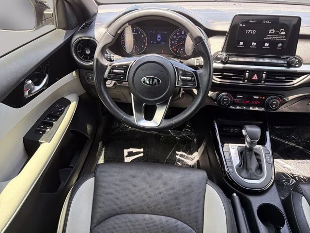 2020 Aurora Black Kia Forte EX FWD Sedan