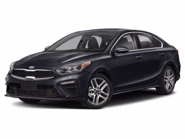2020 Aurora Black Kia Forte EX FWD Sedan