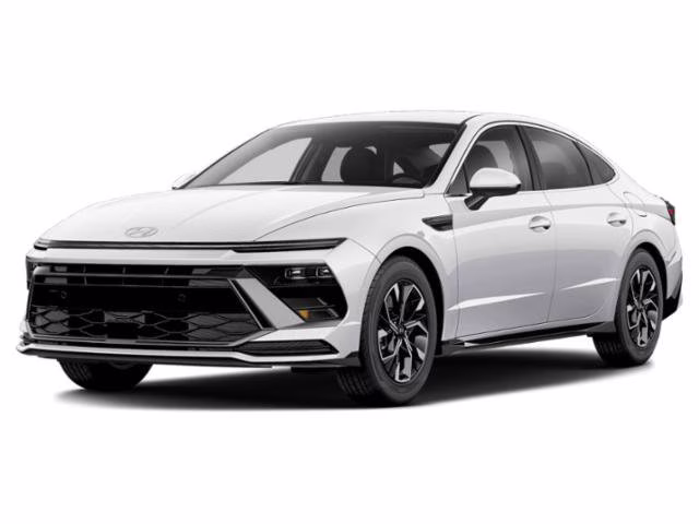 2025 Serenity White Hyundai Sonata SEL FWD Sedan