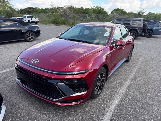 2025 Ultimate red Hyundai Sonata SEL FWD Sedan