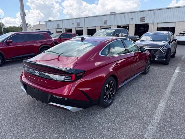 2025 Ultimate red Hyundai Sonata SEL FWD Sedan