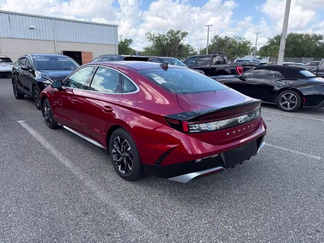 2025 Ultimate red Hyundai Sonata SEL FWD Sedan