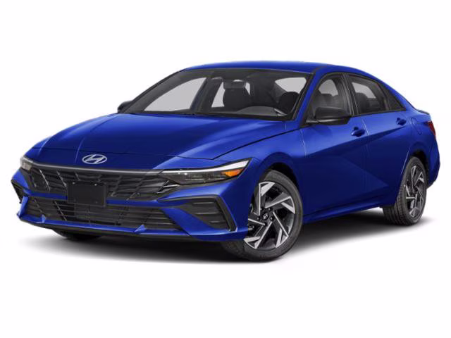 2026 Intense Blue Hyundai Elantra SEL Sport FWD Sedan