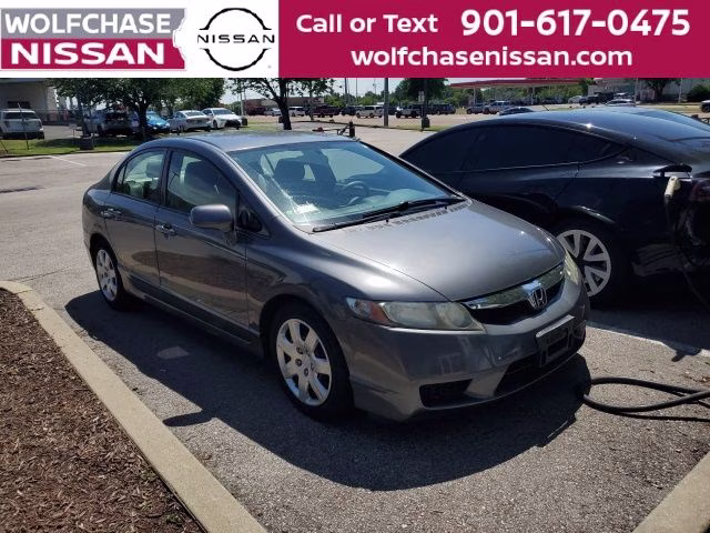 2010 Polished Metal Metallic Honda Civic LX FWD Sedan