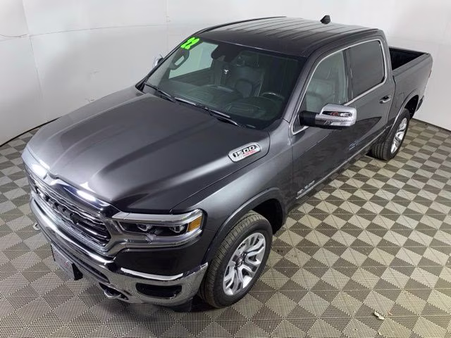 2022 Granite Crystal Metallic Clearcoat Ram 1500 Limited 4X4 Truck