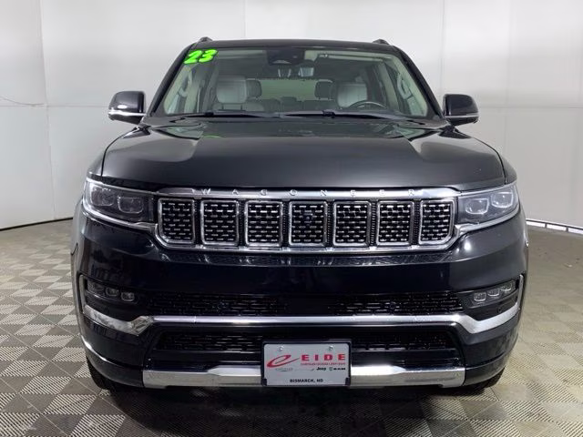 2023 Diamond Black Crystal Pearlcoat Jeep Grand Wagoneer Series II 4X4 SUV