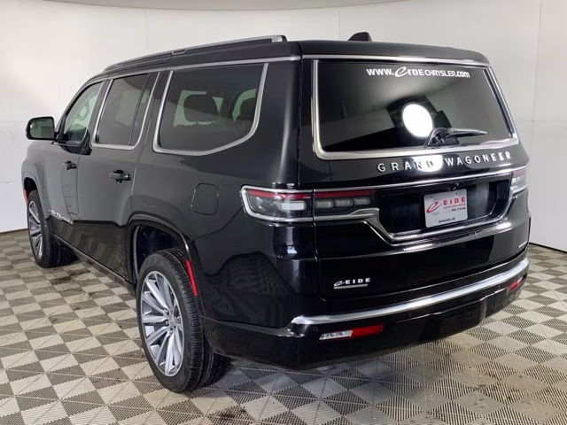 2023 Diamond Black Crystal Pearlcoat Jeep Grand Wagoneer Series II 4X4 SUV