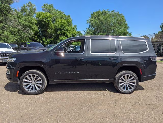 2023 Diamond Black Crystal Pearlcoat Jeep Grand Wagoneer Series II 4X4 SUV
