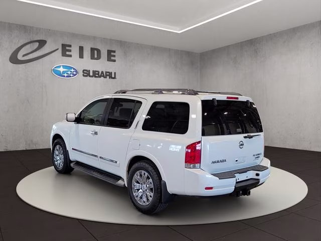 2015 Pearl White Nissan Armada Platinum 4X4 SUV