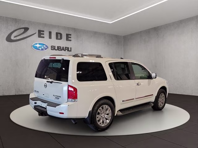2015 Pearl White Nissan Armada Platinum 4X4 SUV