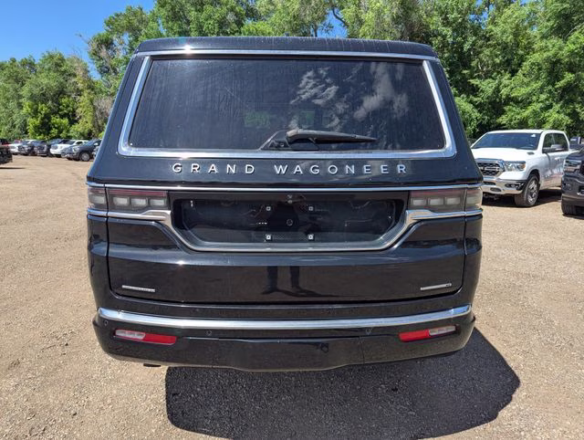 2023 Diamond Black Crystal Pearlcoat Jeep Grand Wagoneer Series II 4X4 SUV