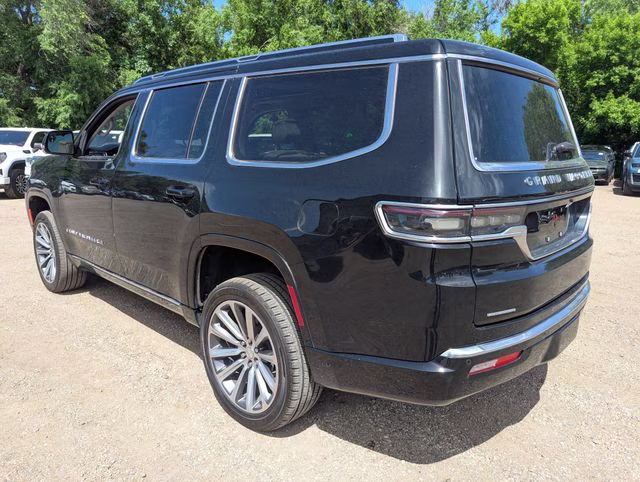 2023 Diamond Black Crystal Pearlcoat Jeep Grand Wagoneer Series II 4X4 SUV