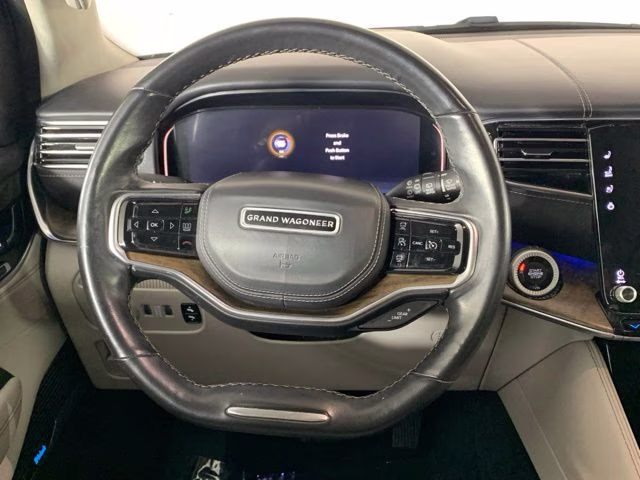 2023 Diamond Black Crystal Pearlcoat Jeep Grand Wagoneer Series II 4X4 SUV
