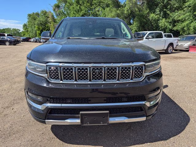2023 Diamond Black Crystal Pearlcoat Jeep Grand Wagoneer Series II 4X4 SUV