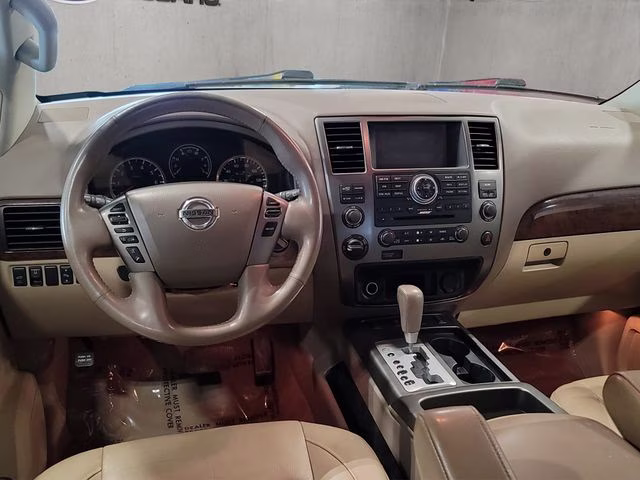 2015 Pearl White Nissan Armada Platinum 4X4 SUV