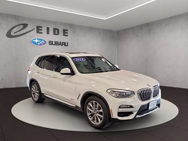 2018 Alpine White BMW X3 xDrive30i AWD SUV