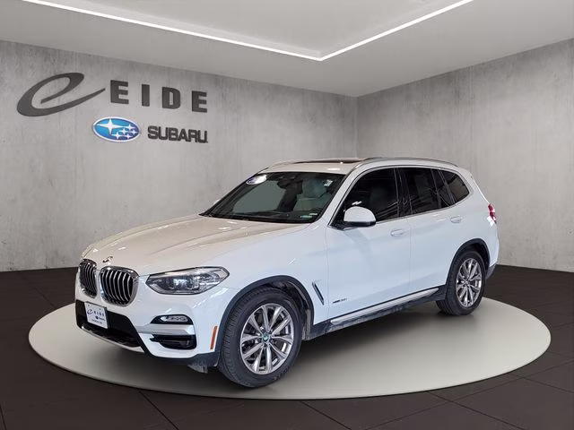 2018 Alpine White BMW X3 xDrive30i AWD SUV