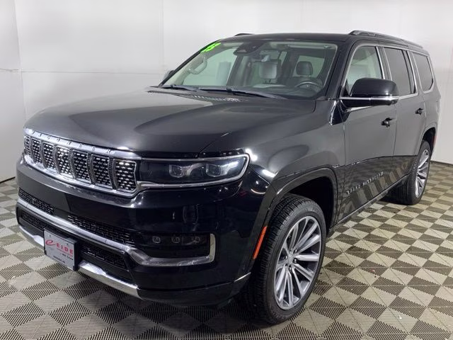 2023 Diamond Black Crystal Pearlcoat Jeep Grand Wagoneer Series II 4X4 SUV