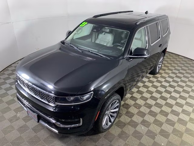 2023 Diamond Black Crystal Pearlcoat Jeep Grand Wagoneer Series II 4X4 SUV