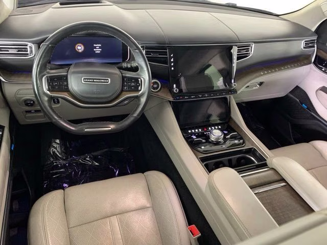 2023 Diamond Black Crystal Pearlcoat Jeep Grand Wagoneer Series II 4X4 SUV