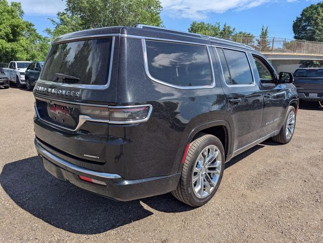 2023 Diamond Black Crystal Pearlcoat Jeep Grand Wagoneer Series II 4X4 SUV