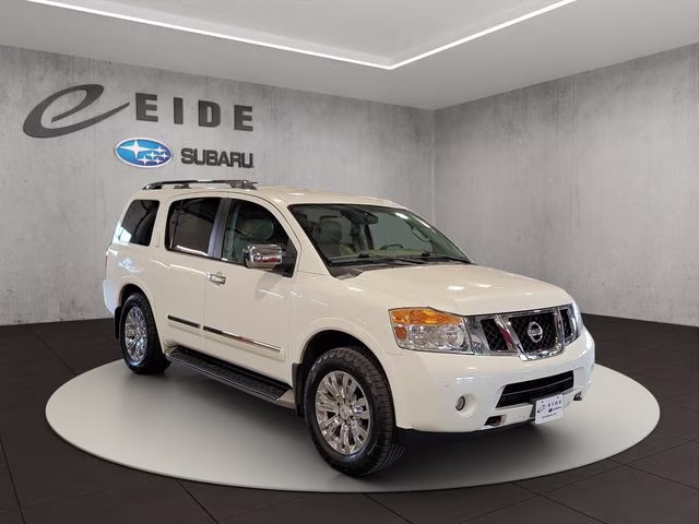 2015 Pearl White Nissan Armada Platinum 4X4 SUV