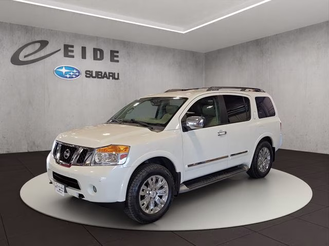 2015 Pearl White Nissan Armada Platinum 4X4 SUV