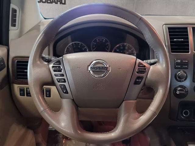 2015 Pearl White Nissan Armada Platinum 4X4 SUV