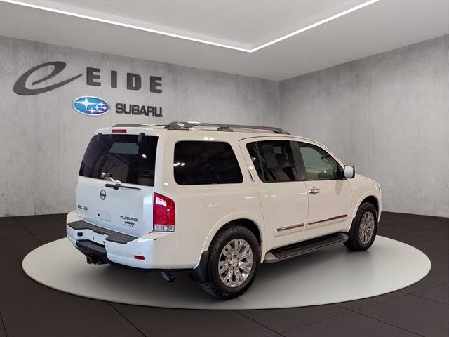 2015 Pearl White Nissan Armada Platinum 4X4 SUV