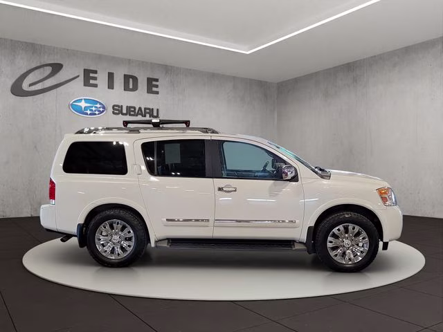 2015 Pearl White Nissan Armada Platinum 4X4 SUV
