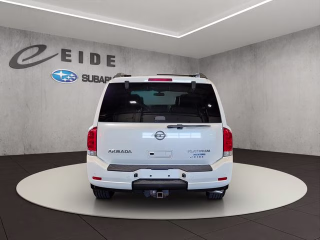 2015 Pearl White Nissan Armada Platinum 4X4 SUV