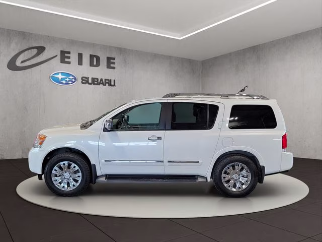 2015 Pearl White Nissan Armada Platinum 4X4 SUV