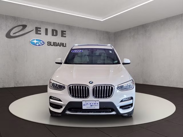 2018 Alpine White BMW X3 xDrive30i AWD SUV