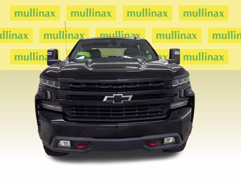 2021 Black Chevrolet Silverado 1500 LT Trail Boss 4X4 Truck