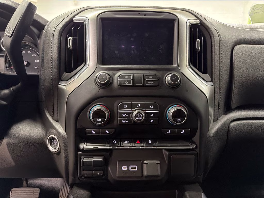 2021 Black Chevrolet Silverado 1500 LT Trail Boss 4X4 Truck