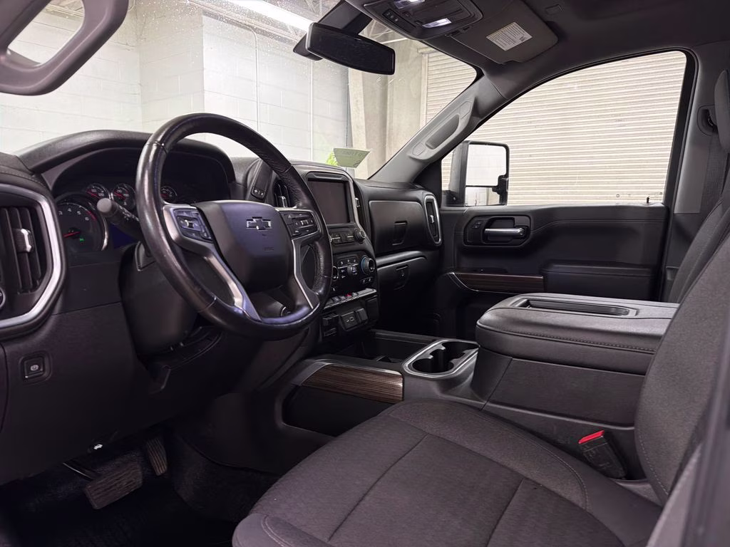 2021 Black Chevrolet Silverado 1500 LT Trail Boss 4X4 Truck