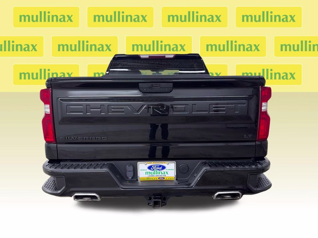 2021 Black Chevrolet Silverado 1500 LT Trail Boss 4X4 Truck