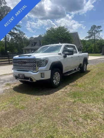 2020 White Frost GMC Sierra 2500HD Denali 4X4 Truck