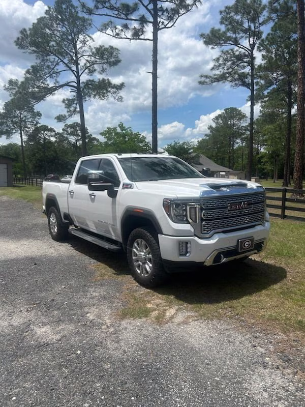 2020 White Frost GMC Sierra 2500HD Denali 4X4 Truck