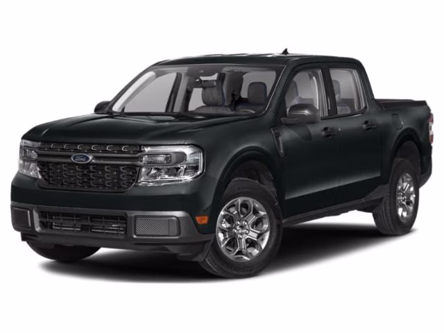 2023 Black Ford Maverick XLT FWD Truck