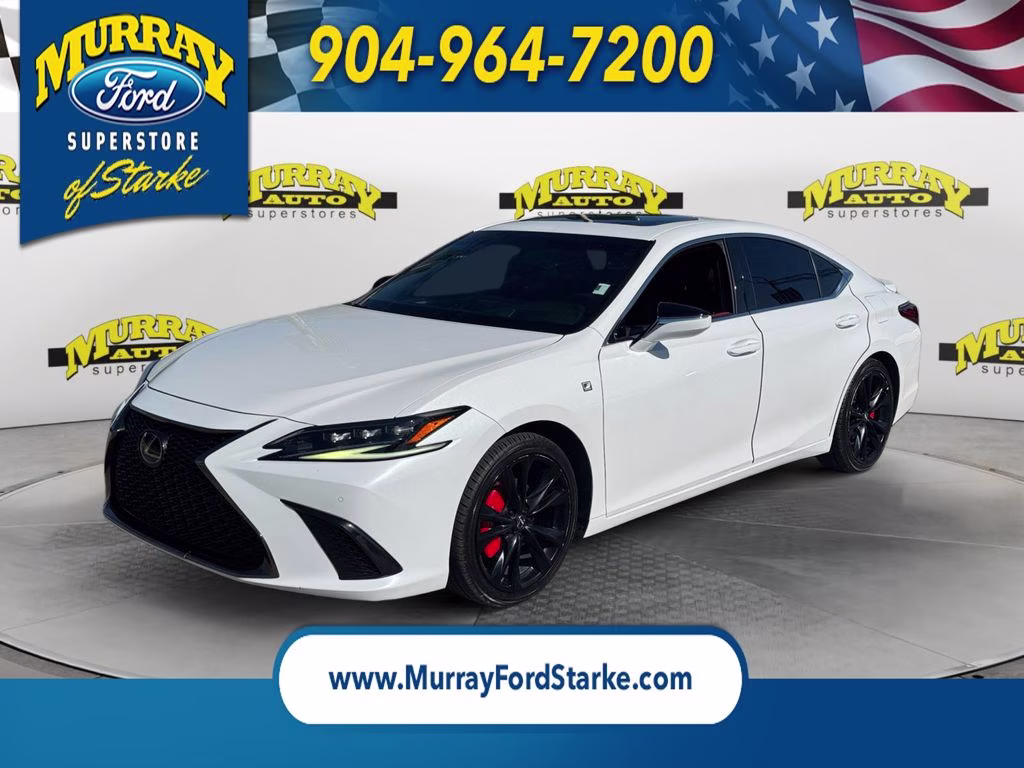 2022 Ultra White Lexus ES 350 F Sport FWD Sedan