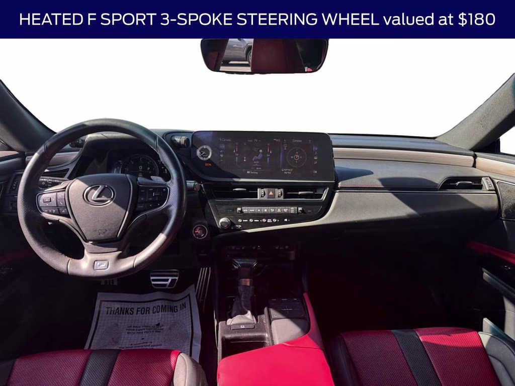 2022 Ultra White Lexus ES 350 F Sport FWD Sedan