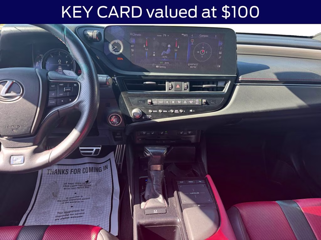 2022 Ultra White Lexus ES 350 F Sport FWD Sedan
