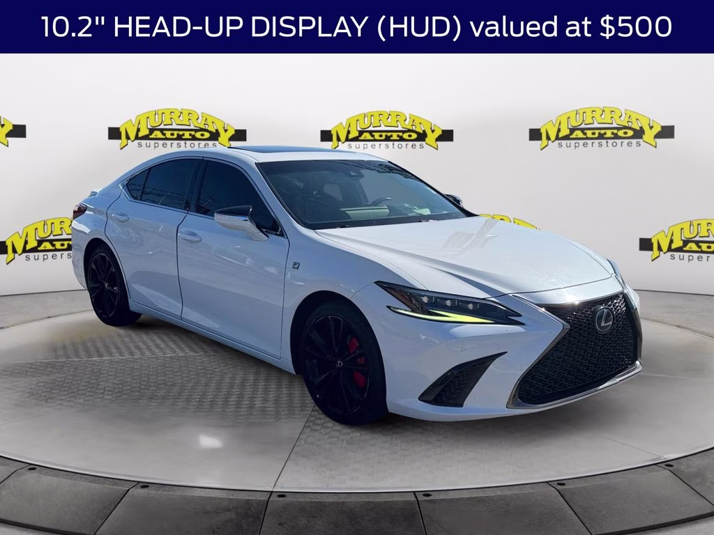 2022 Ultra White Lexus ES 350 F Sport FWD Sedan