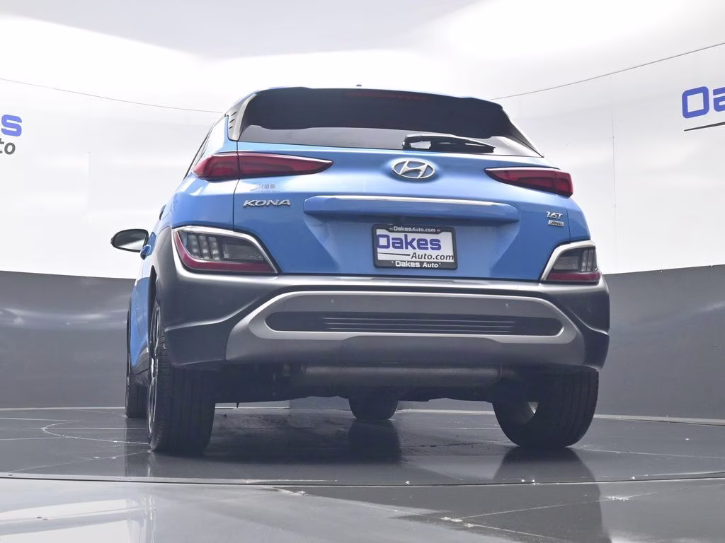 2022 Blue Wave Hyundai Kona Limited AWD SUV