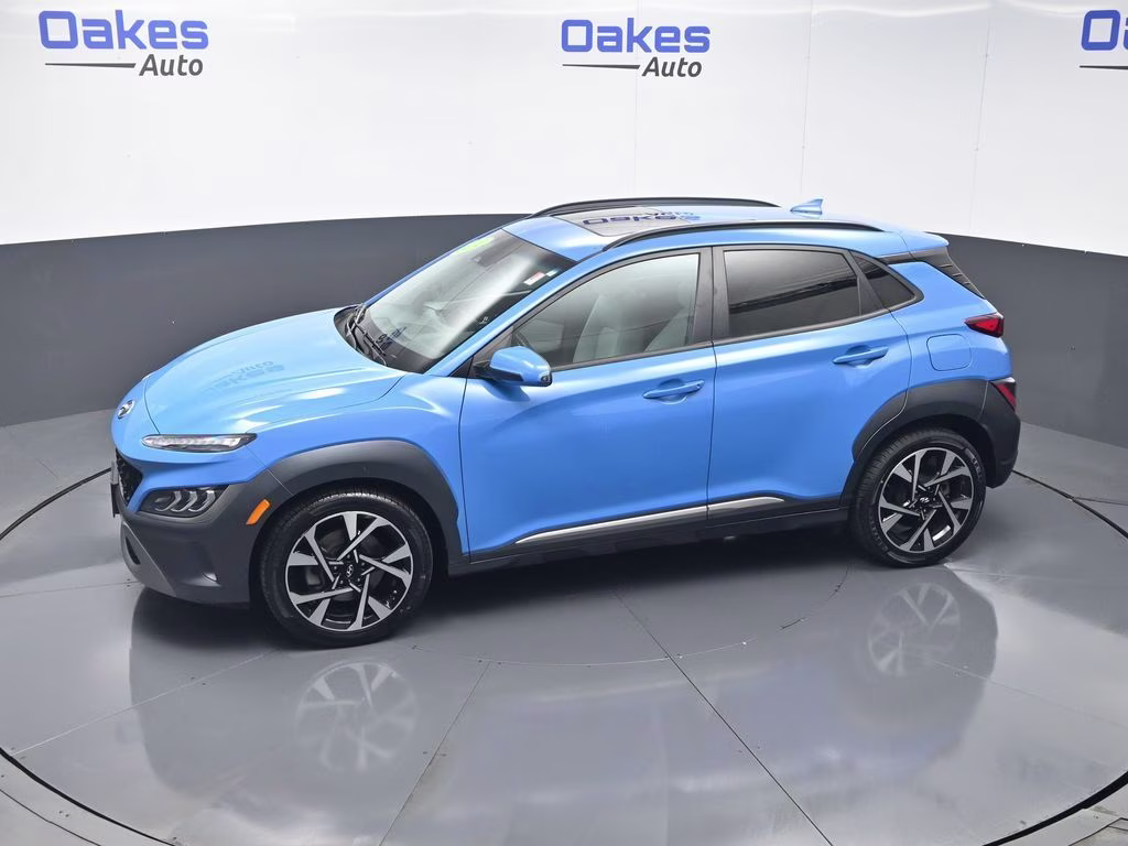 2022 Blue Wave Hyundai Kona Limited AWD SUV